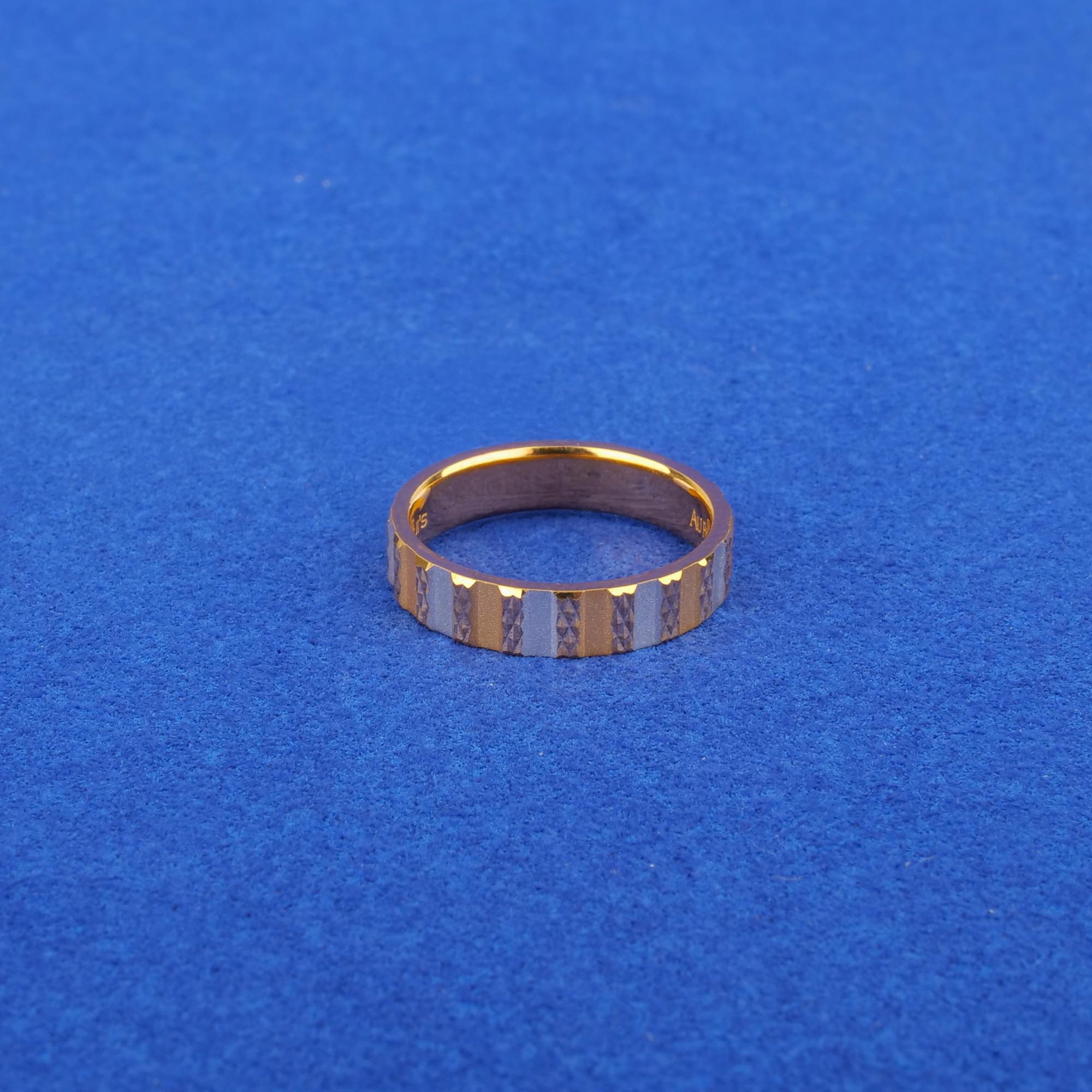 Twenty-Two Karat Two-Tone Gold Ring