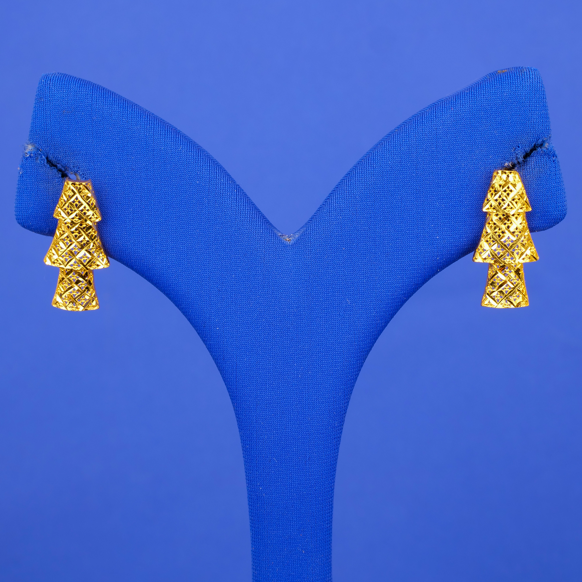 22K 'Fancy' Gold Earrings