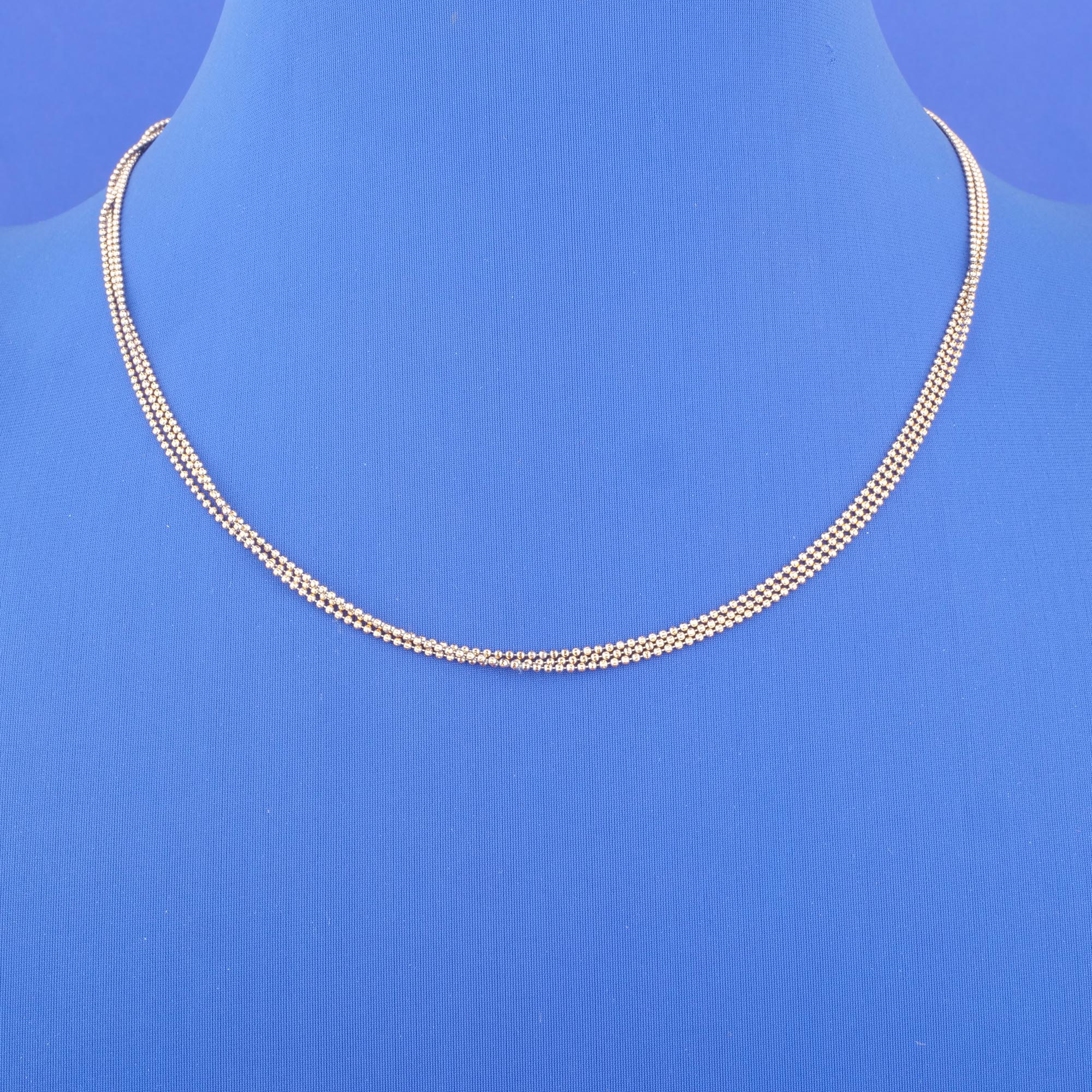 18K Rose Gold & White Gold Chain