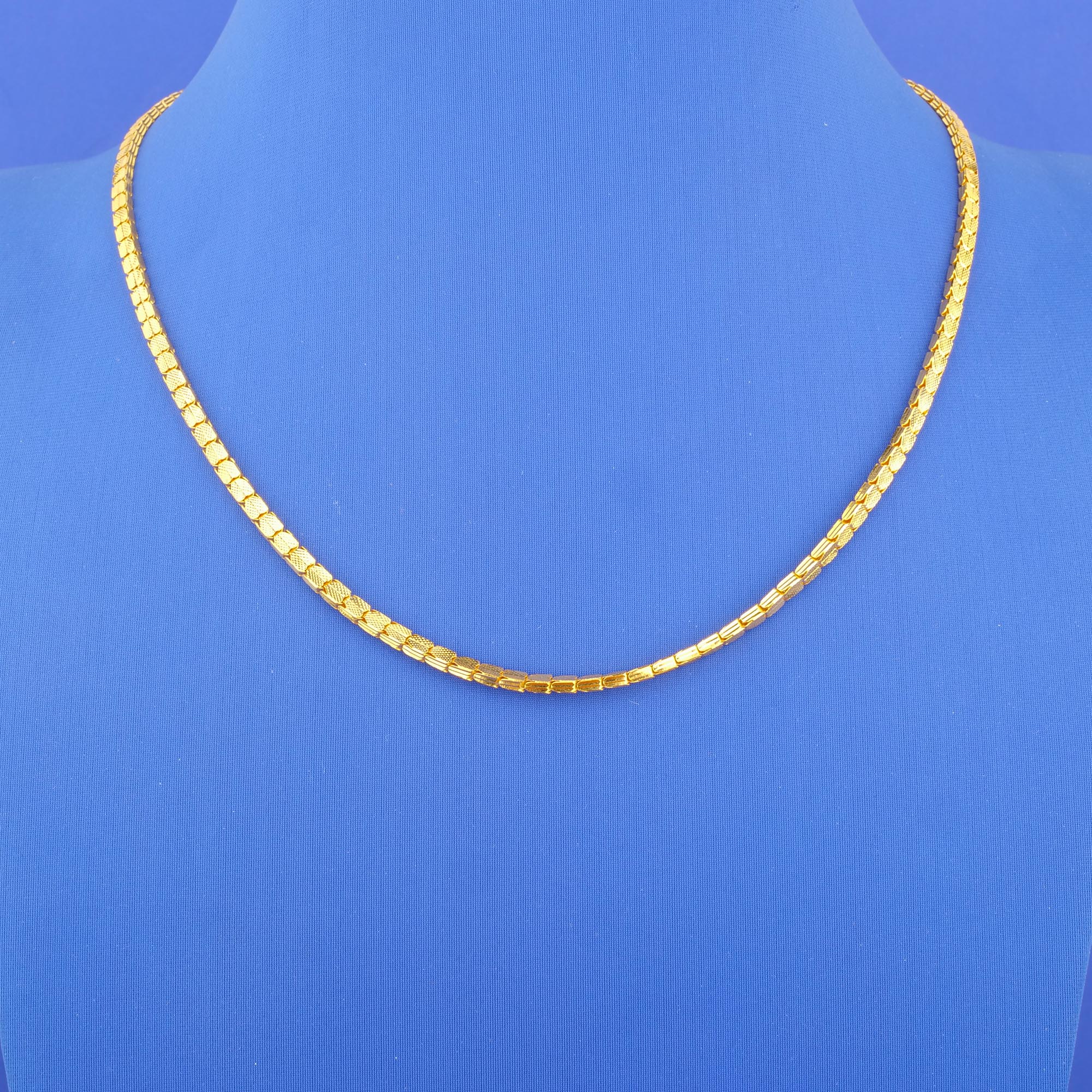 22K 'Fancy' Gold Chain