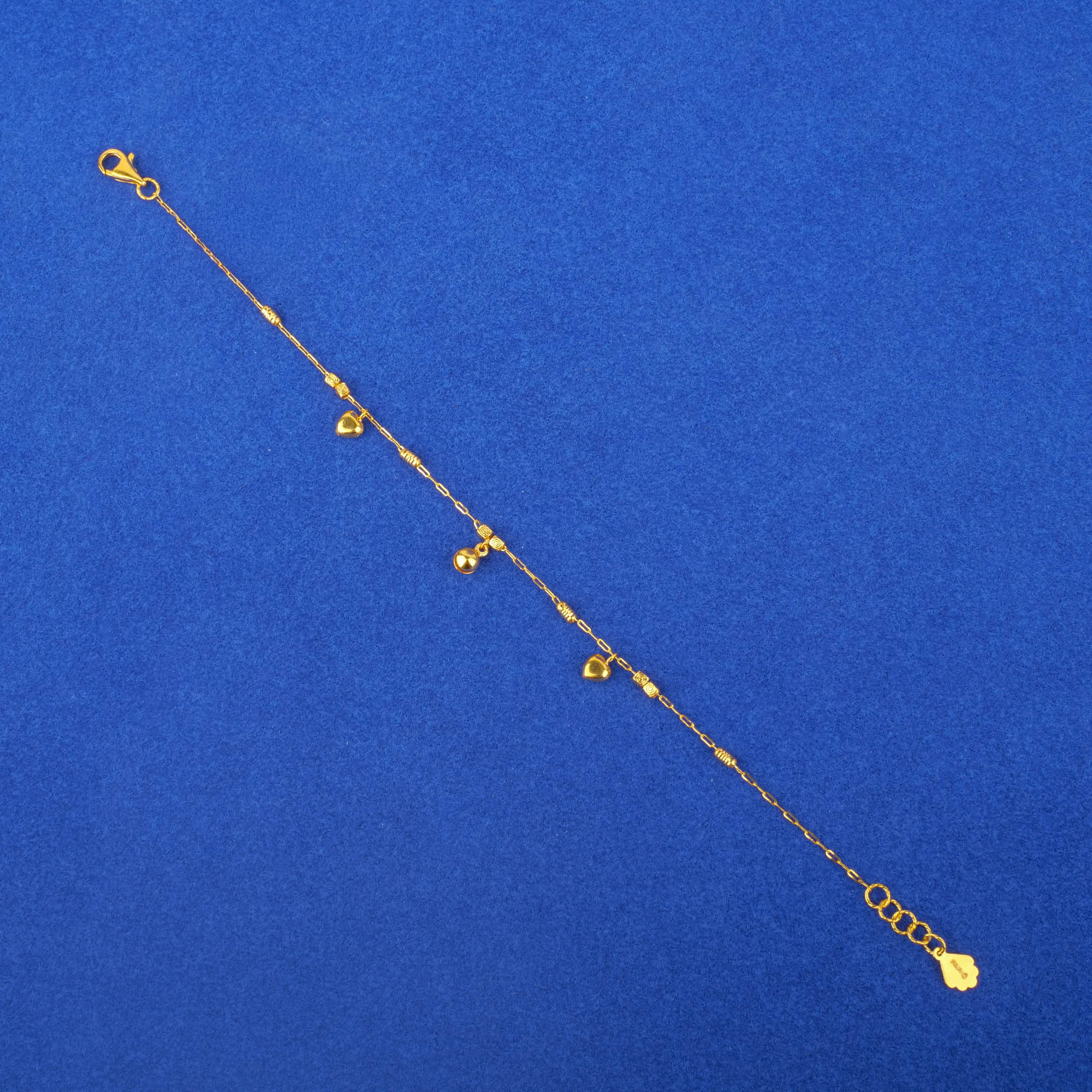 Twenty-Two Karat Gold PC 'Charm' Bracelet
