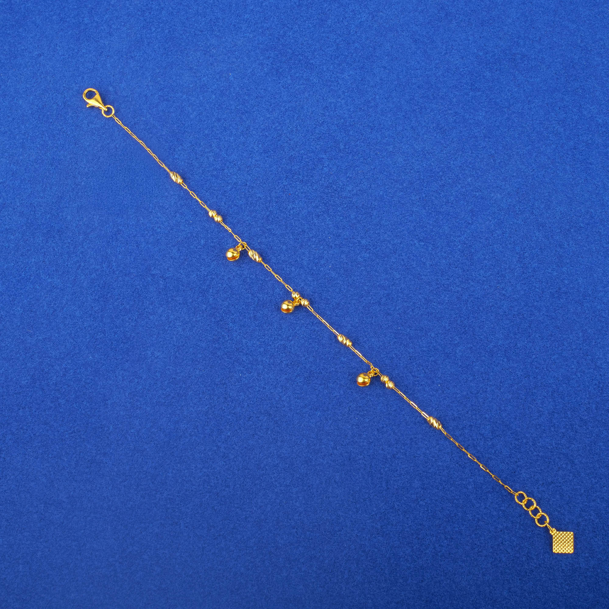 Twenty-Two Karat Gold PC 'Charm' Bracelet