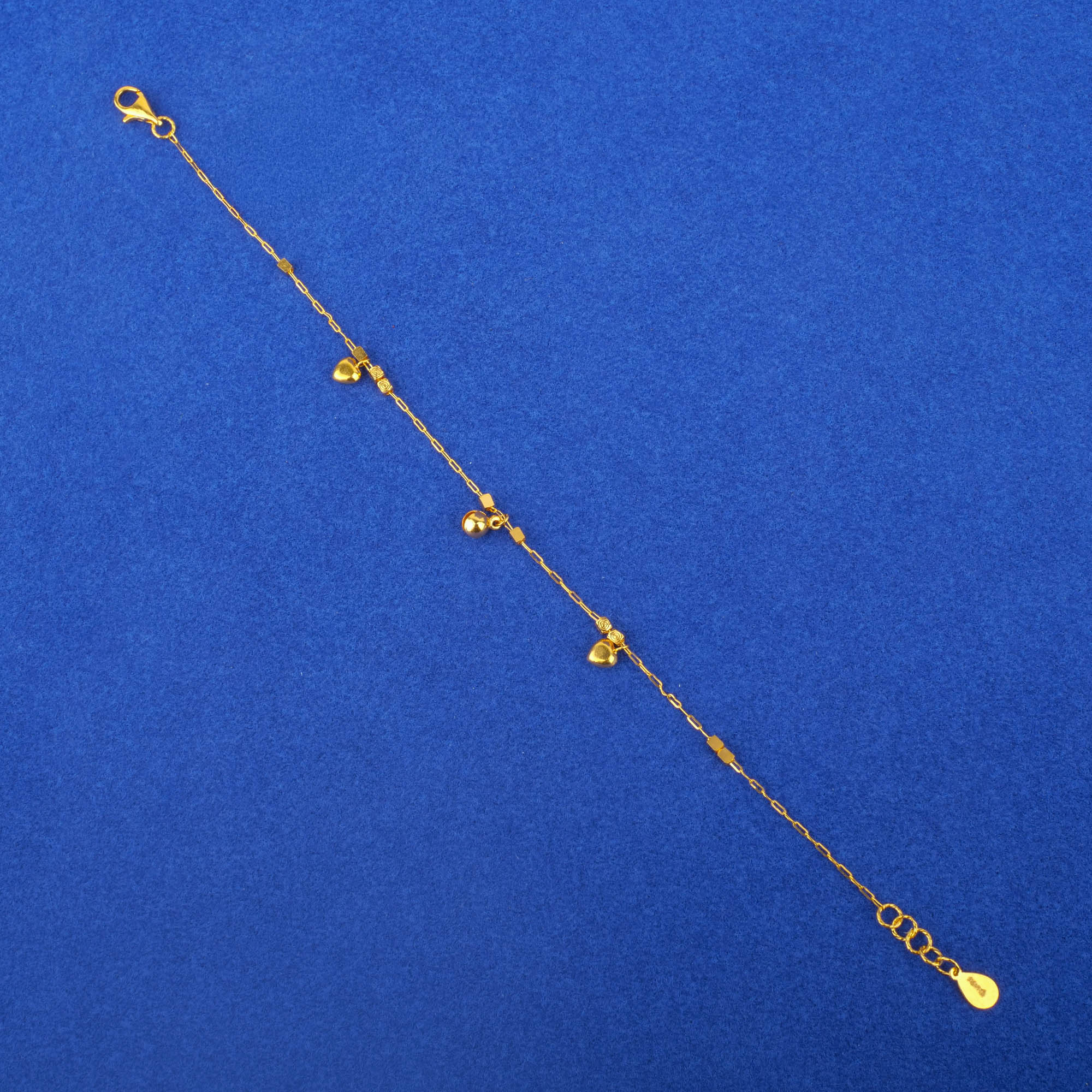 Twenty-Two Karat Gold PC 'Charm' Bracelet