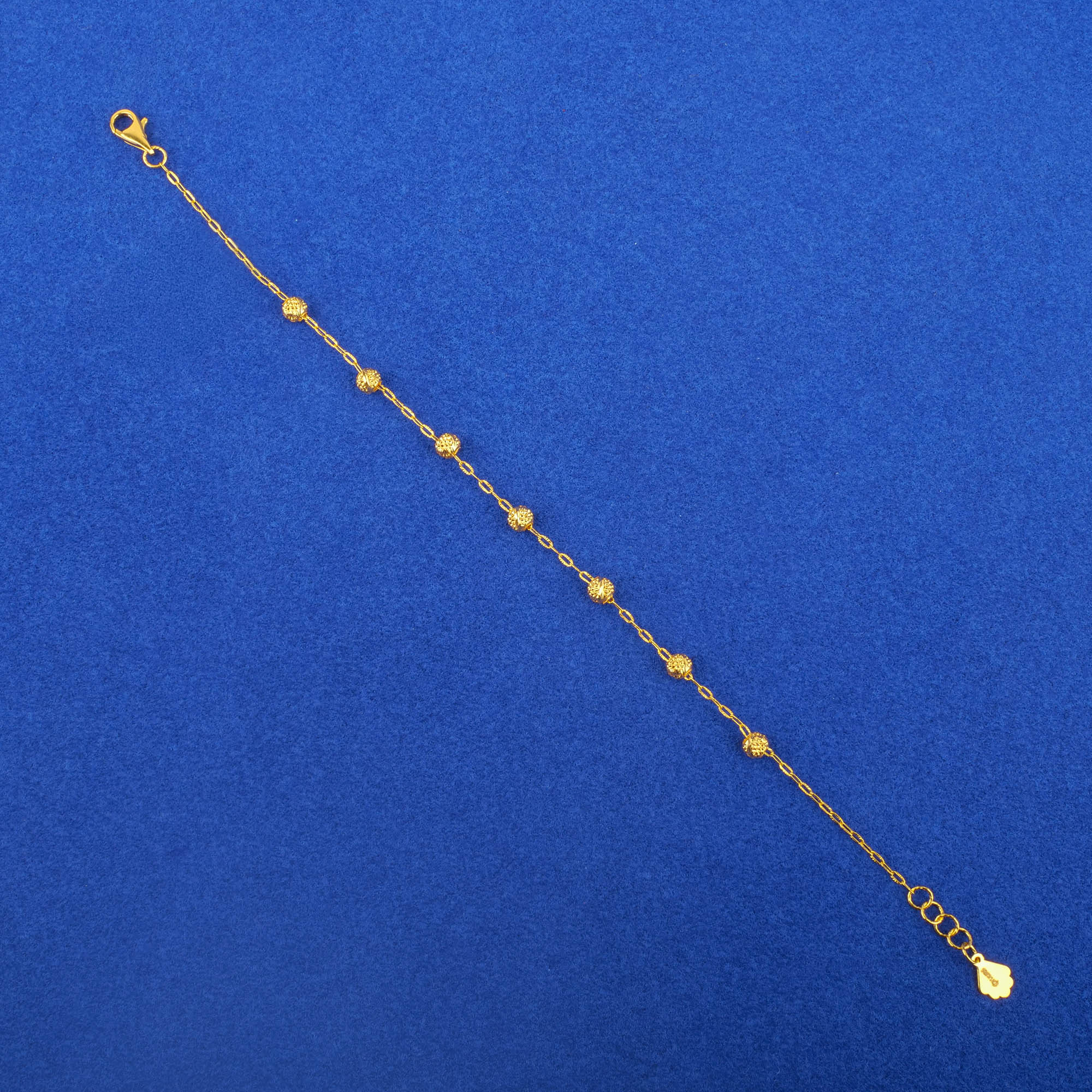 Twenty-Two Karat Gold PC Bracelet*