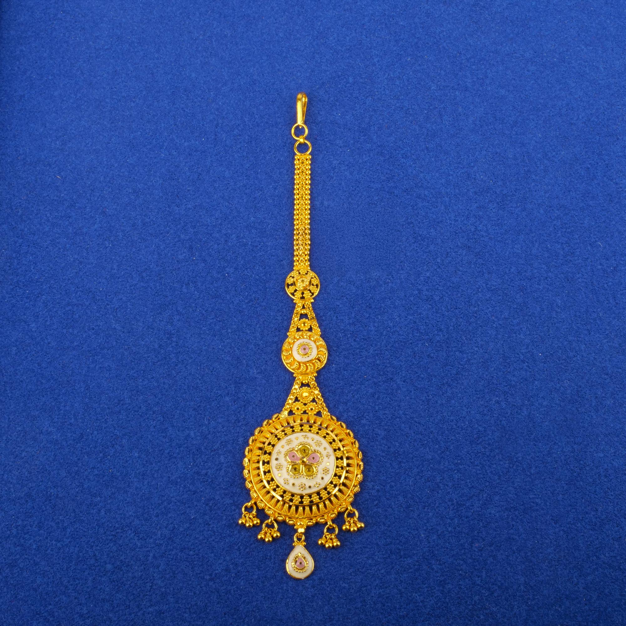 22K Minakari Gold Tikka