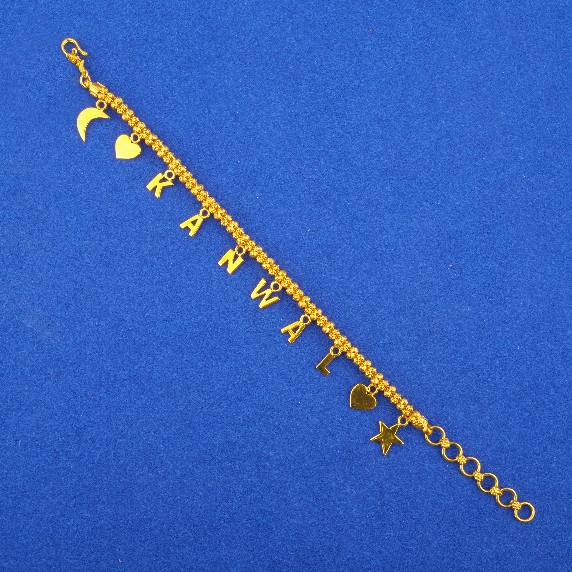 Twenty-Two Karat Gold (Customized) 'Charm' Bracelet