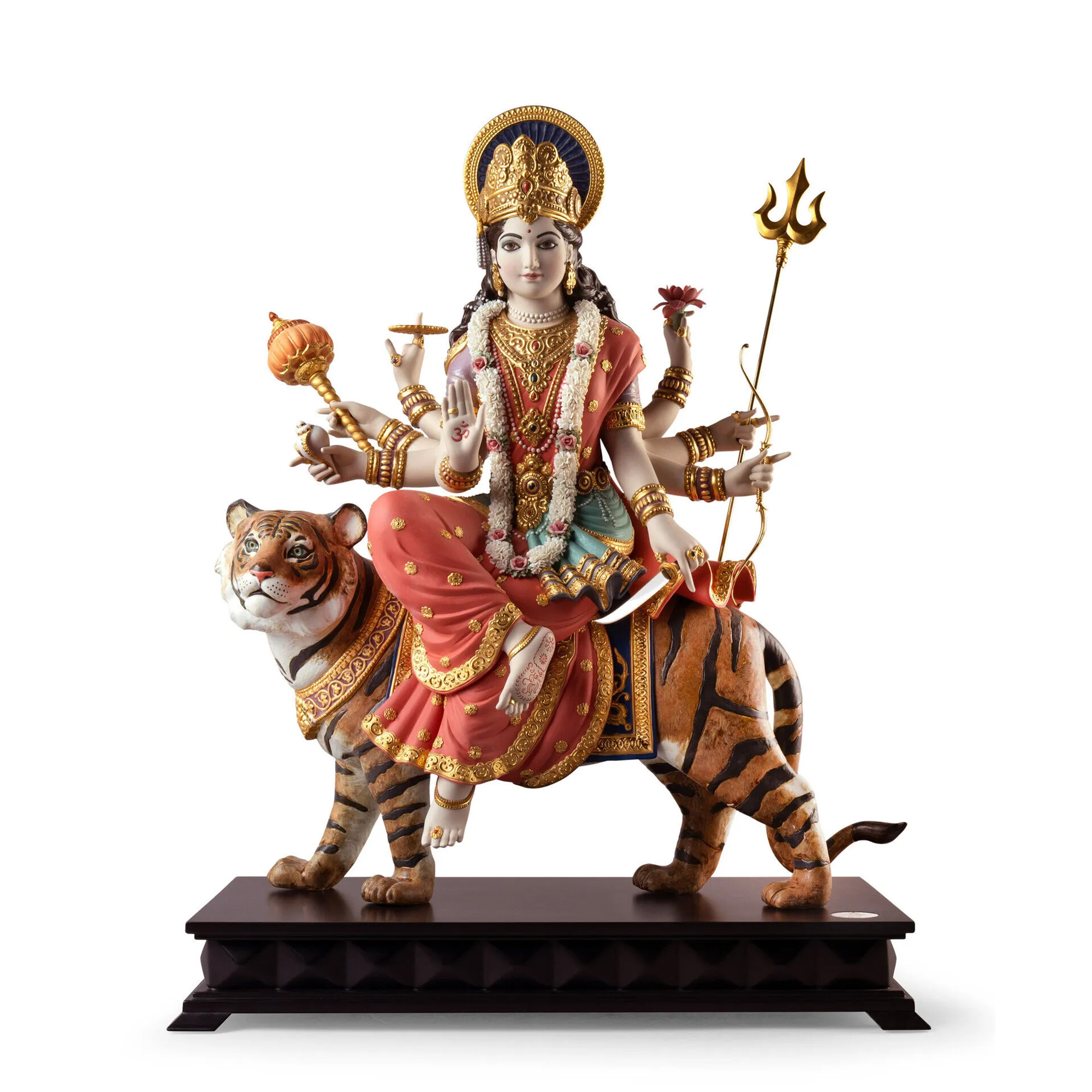 Goddess Durga Sculpture. Believed to be one of the most powerful goddesses and one of the most venerated by Hindus. Limited Edition