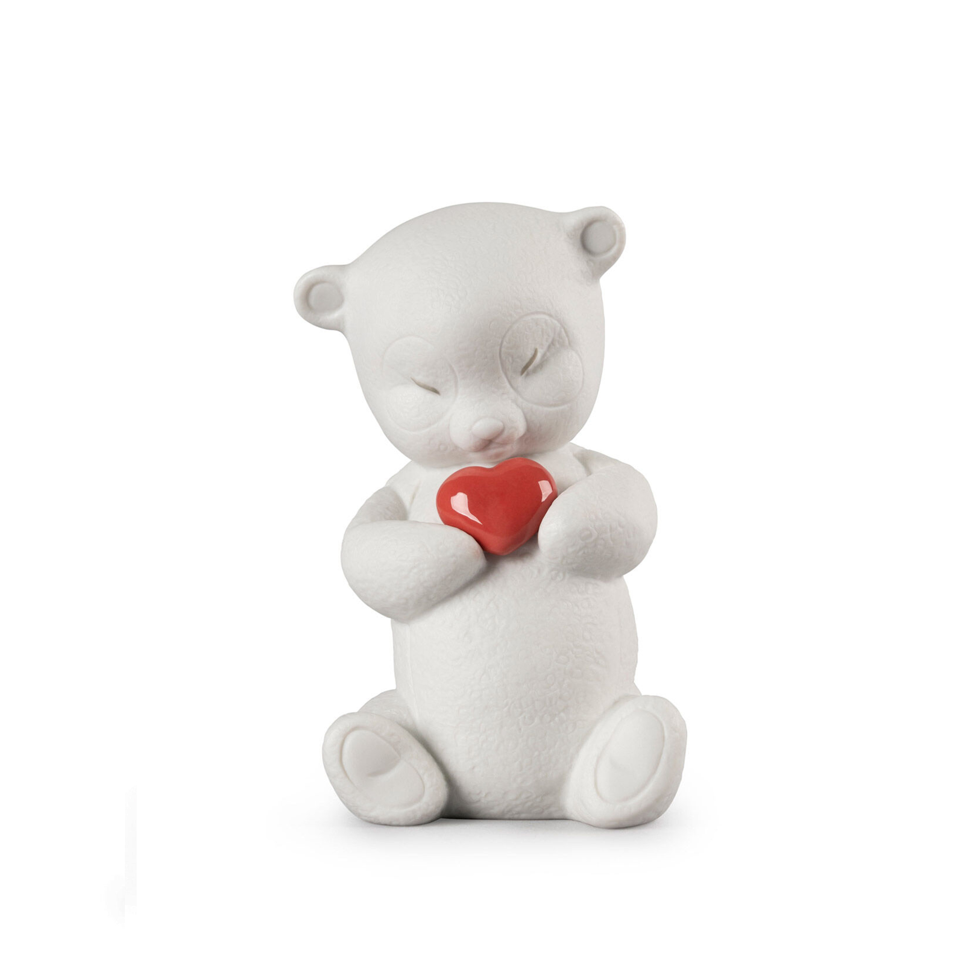 Roby-Corageous Bear Figurine Porcelain piece inspired by the most universal of all sentiments.