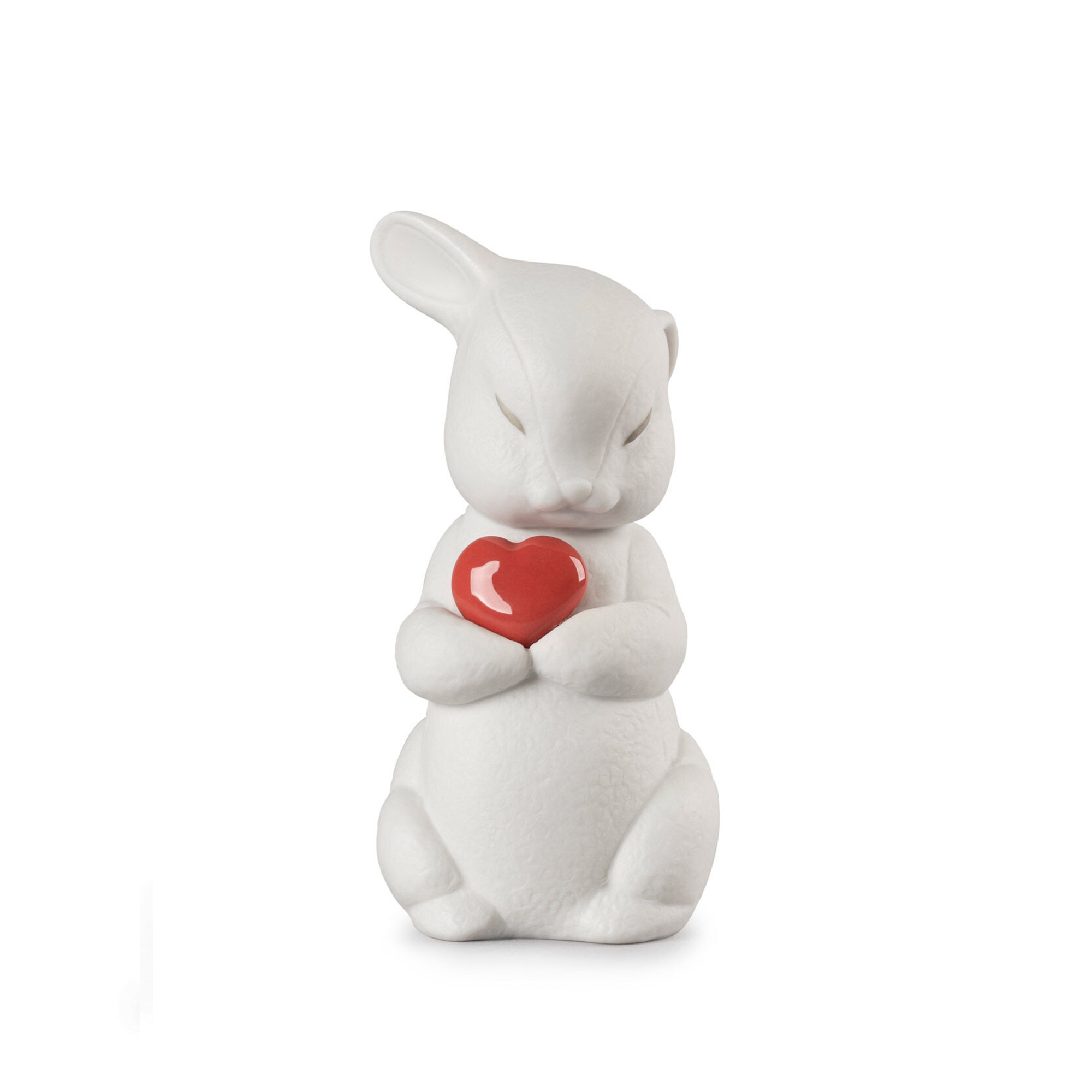 Puffy-Generous Rabbit Figurine Porcelain piece inspired by the most universal of all sentiments.