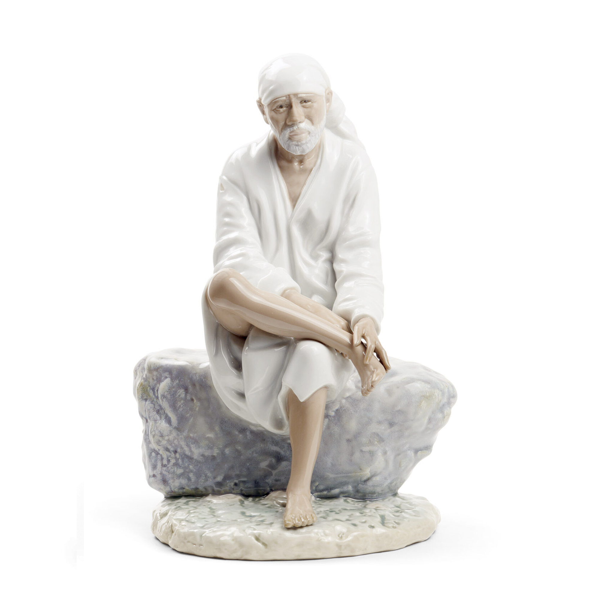 Sai Baba is considered by his many Hindu and Muslim devotees to be a saint, a good, spiritual man who had no love for temporary things and who was perpetually concerned for self-realisation.