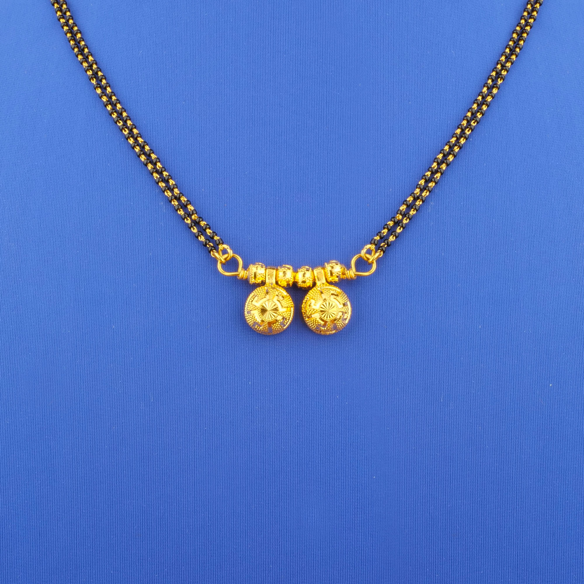 Twenty-Two Karat Gold Mangalsutra Necklce