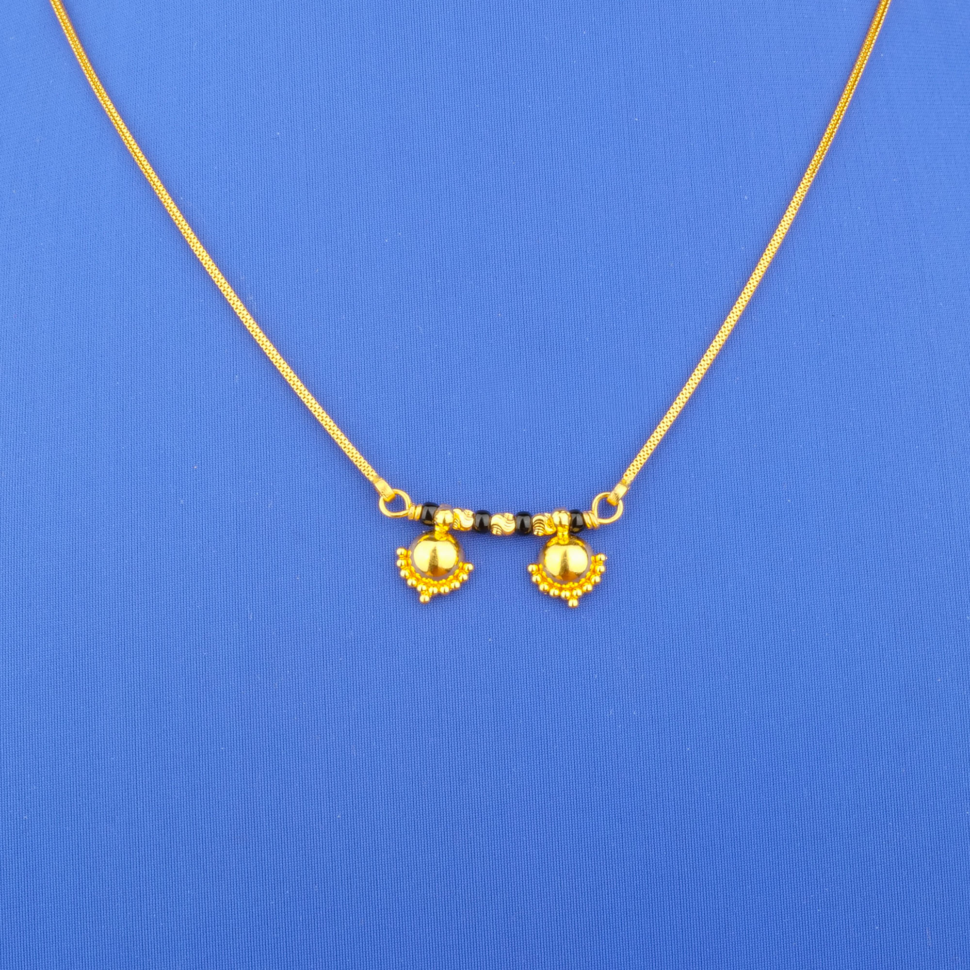 Twenty-Two Karat Gold Mangalsutra Necklace