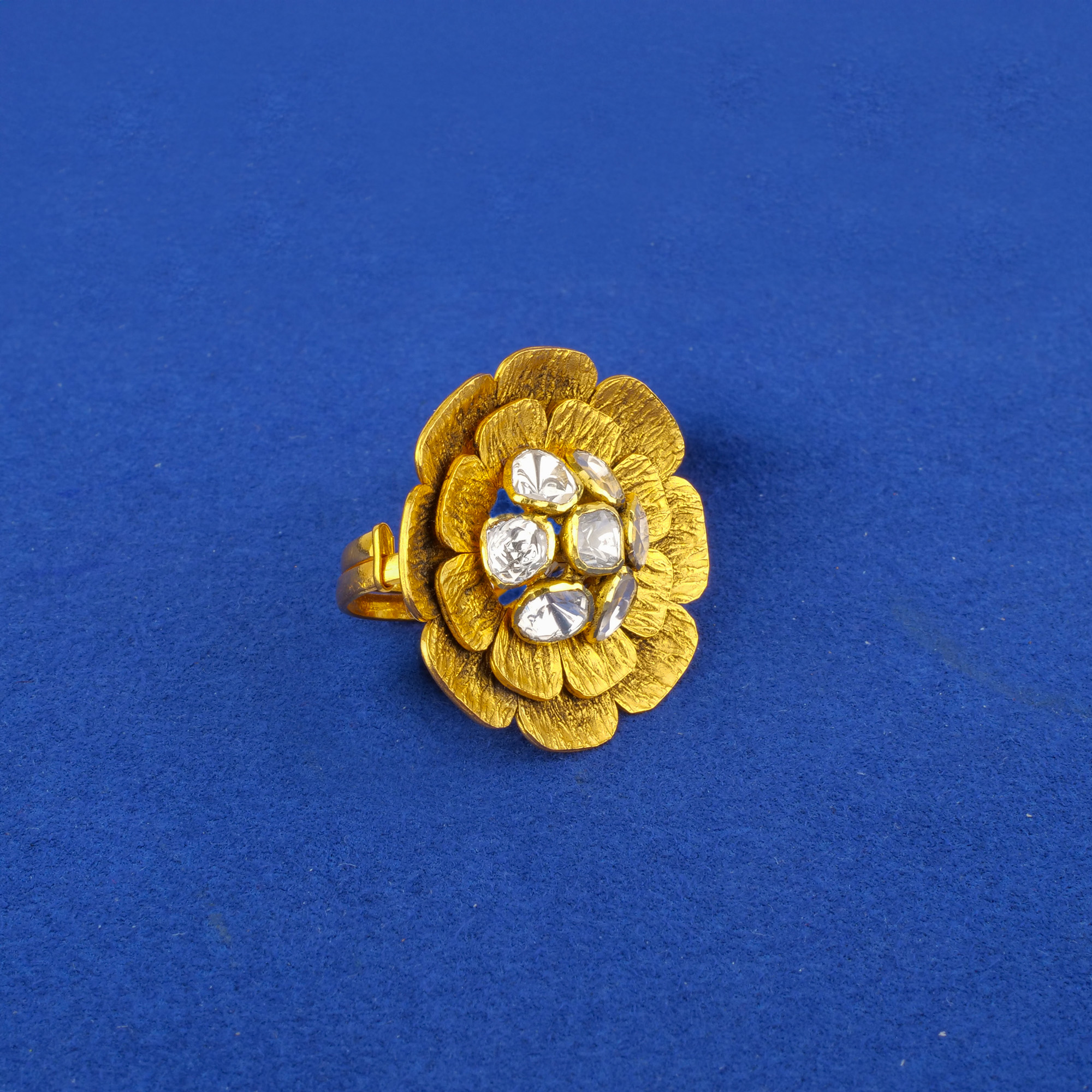 22K Gold 'Antique' Ring