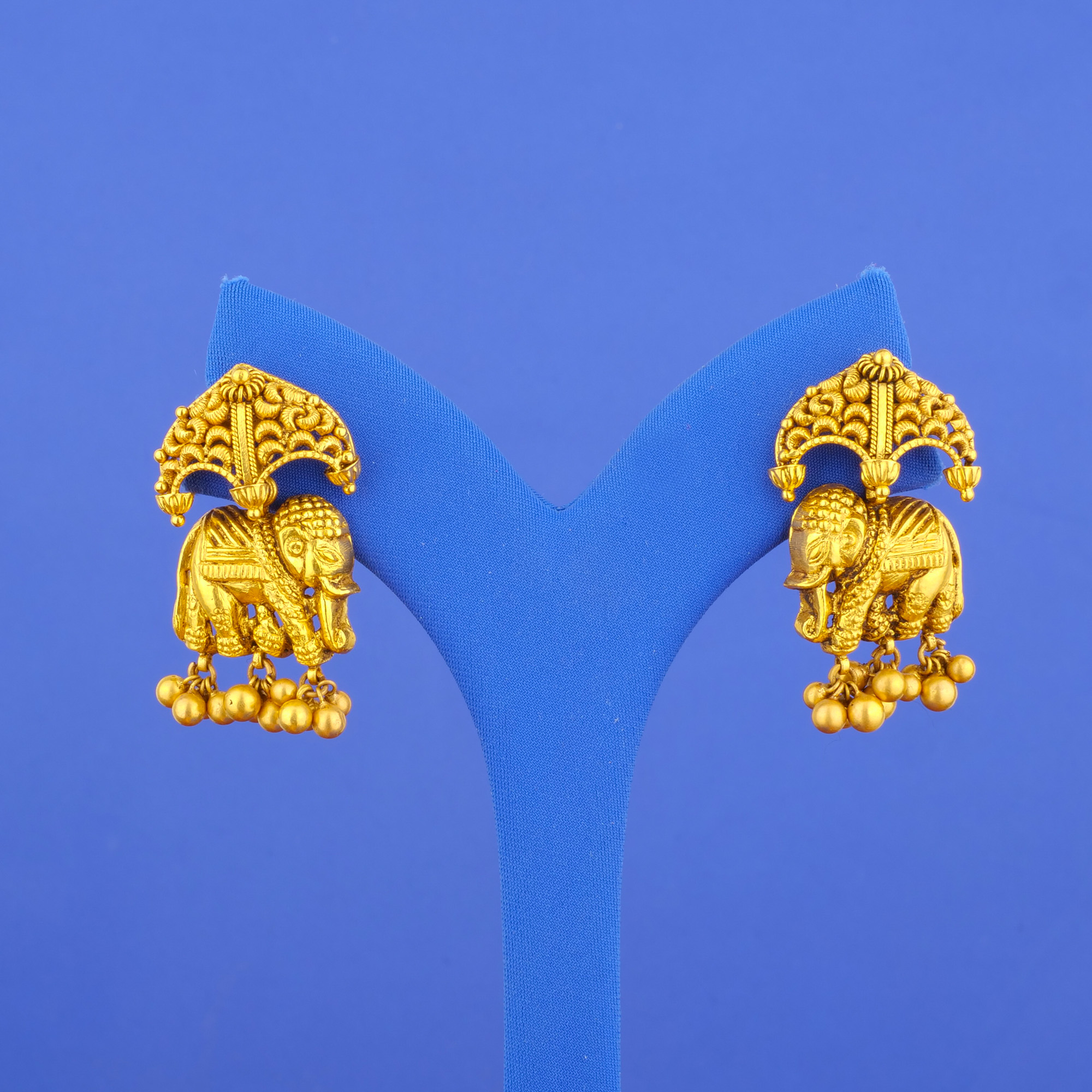 22K 'Antique' Earrings