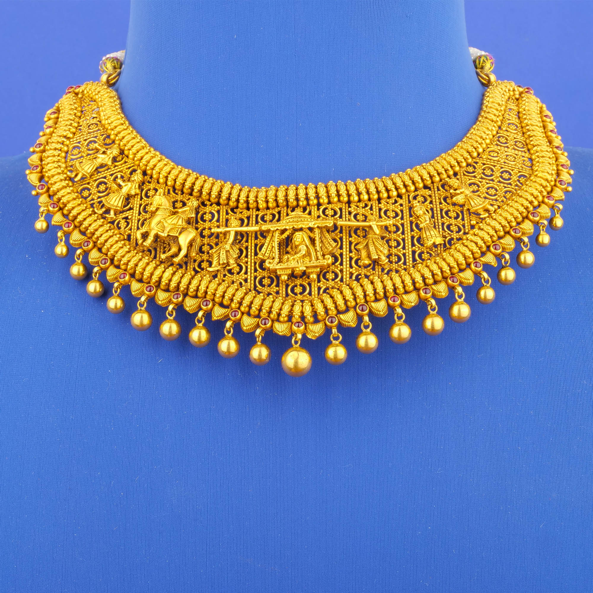 22K 'Antique' Gold Necklace