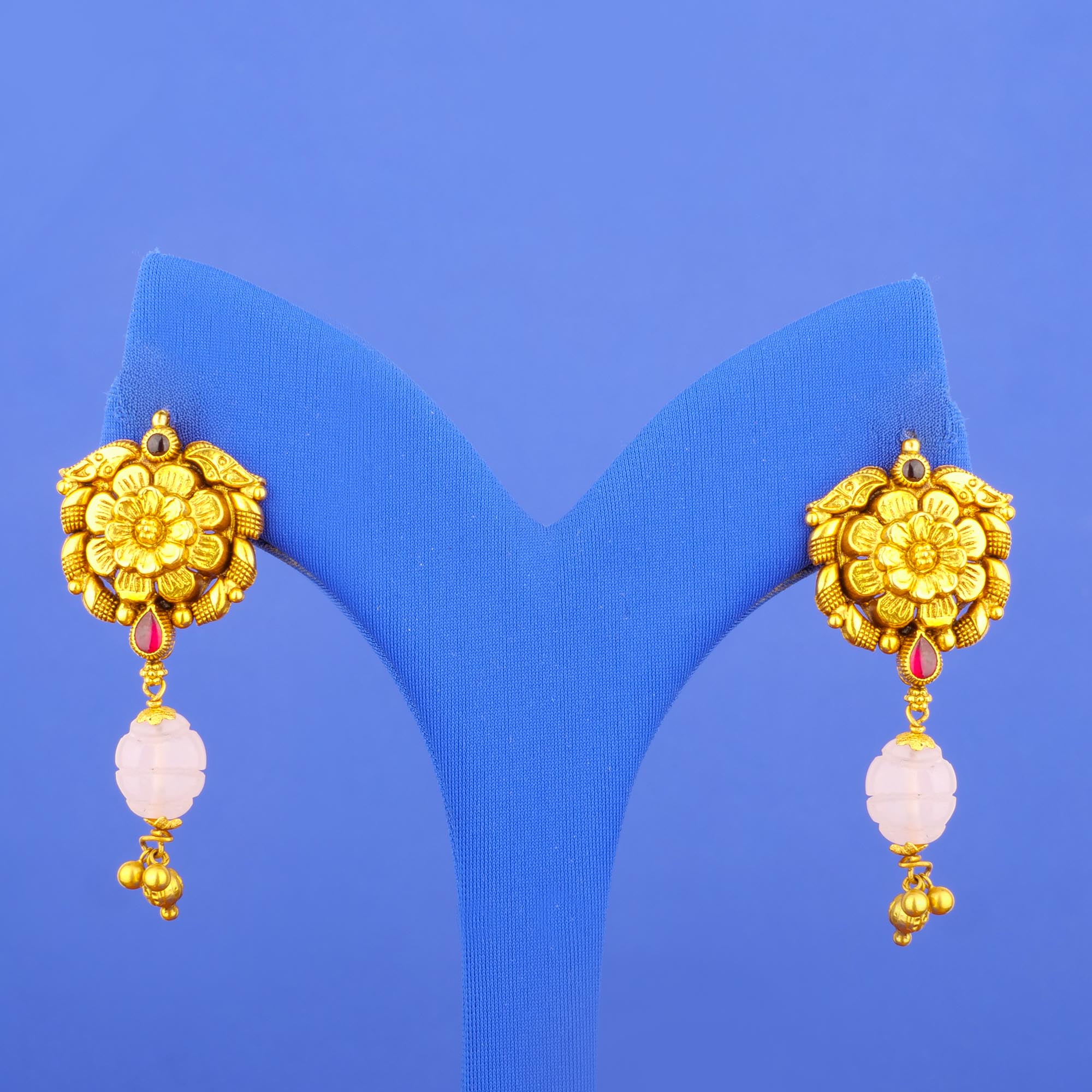 Twenty-Two Karat 'Antique' Jhumka Earrings