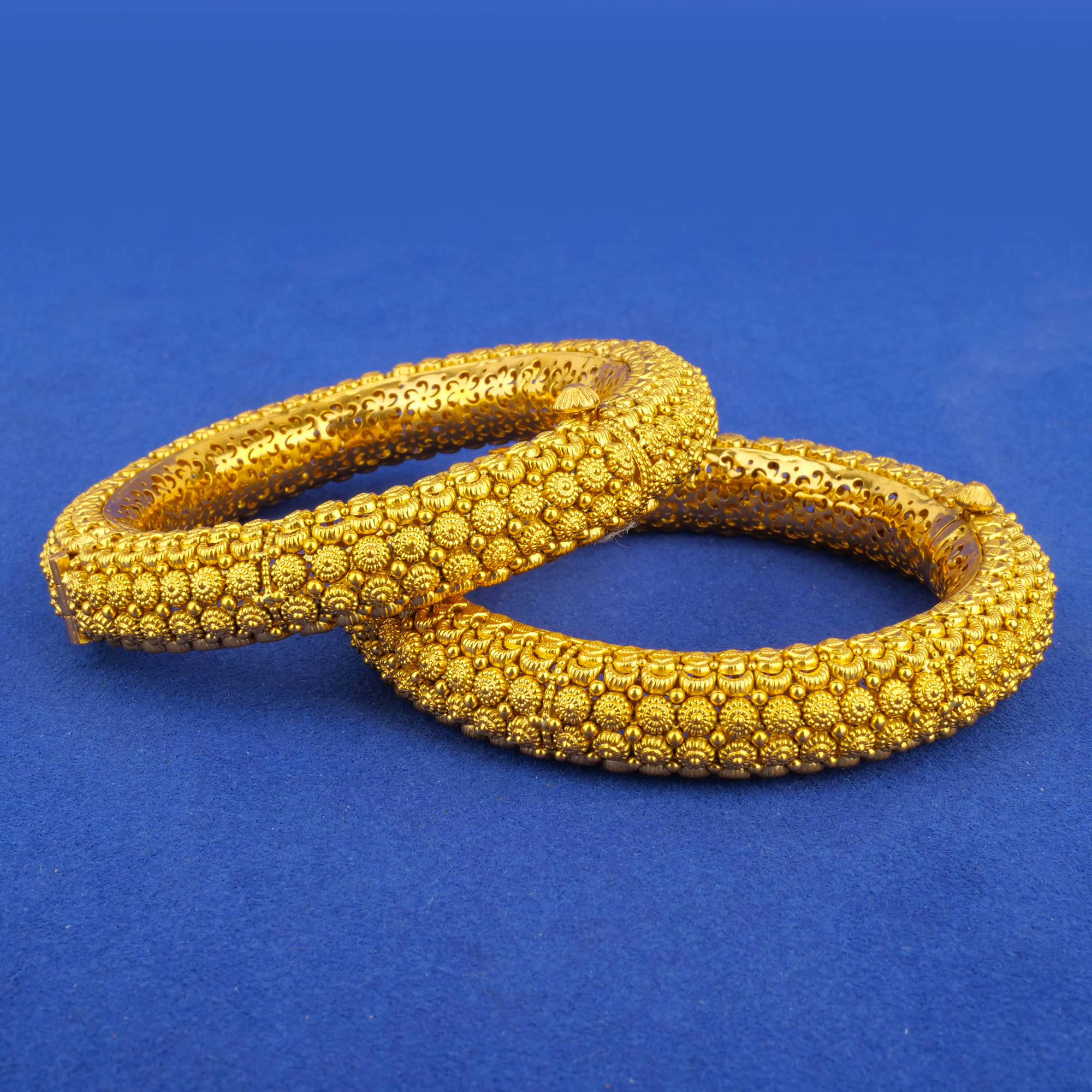 Twenty-Two Karat 'Antique' Bangles/Kadas