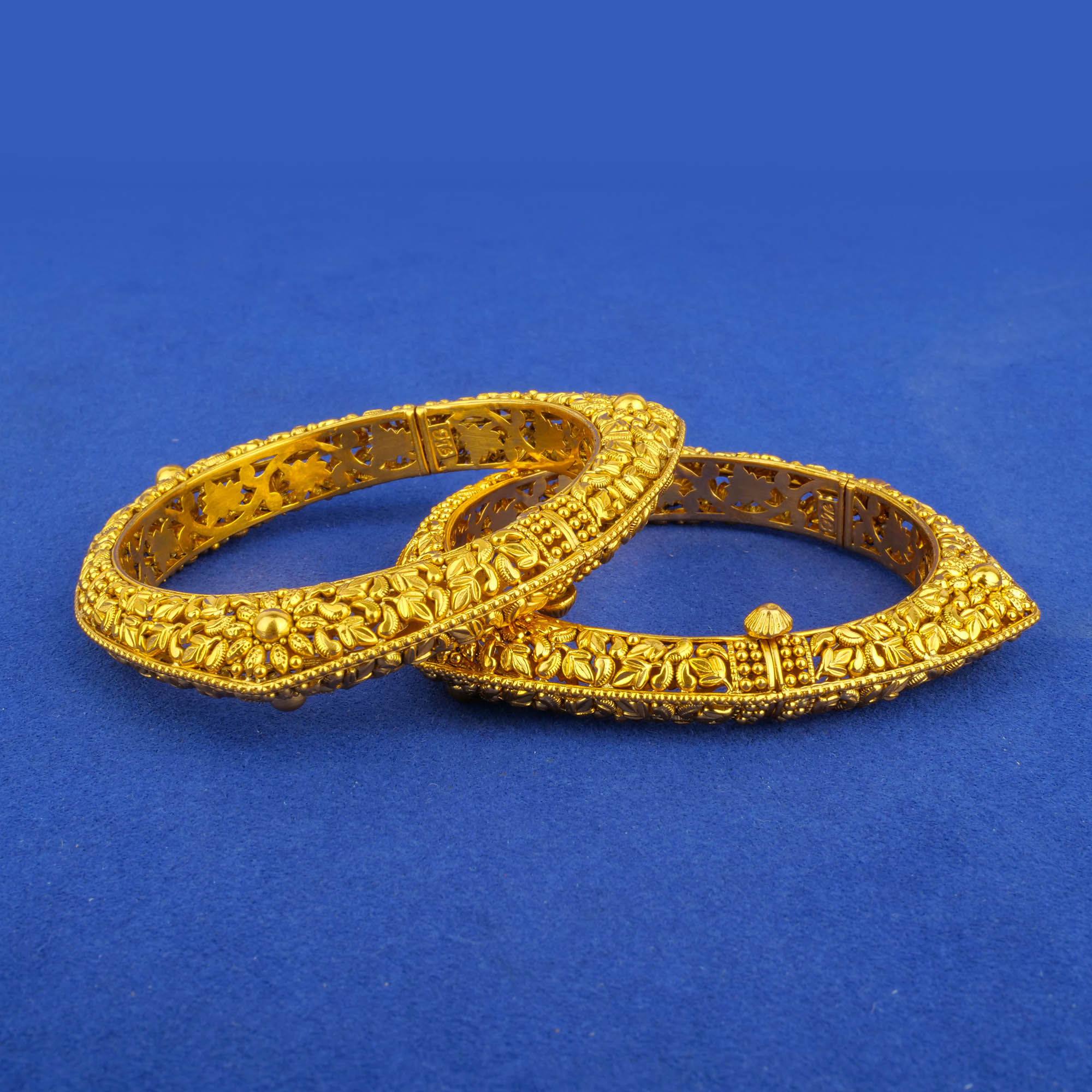 Twenty-Two Karat 'Antique' Bangles/Kadas